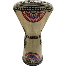 Alexandria 24003 Orijinal Mısır Döküm Profesyonel Darbuka Işlemeli 22 cm