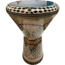 Alexandria 24009 Orijinal Mısır Döküm Profesyonel Darbuka Işlemeli 22 cm