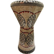 Alexandria 24009 Orijinal Mısır Döküm Profesyonel Darbuka Işlemeli 22 cm