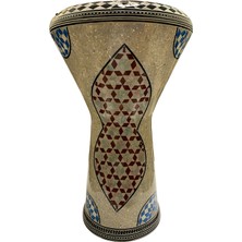 Alexandria 24008 Orijinal Mısır Döküm Profesyonel Darbuka Işlemeli 22 cm