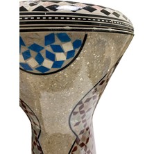 Alexandria 24008 Orijinal Mısır Döküm Profesyonel Darbuka Işlemeli 22 cm