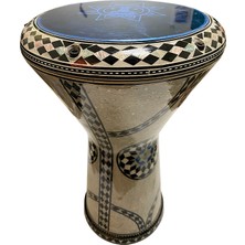 Alexandria 24011 Orijinal Mısır Döküm Profesyonel Darbuka Işlemeli 22 cm