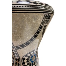 Alexandria 24011 Orijinal Mısır Döküm Profesyonel Darbuka Işlemeli 22 cm