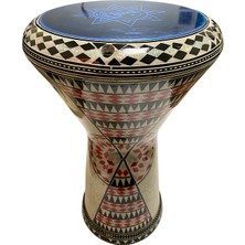 Alexandria 24005 Orijinal Mısır Döküm Profesyonel Darbuka Işlemeli 22 cm