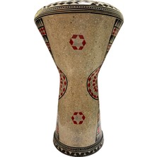 Alexandria 24005 Orijinal Mısır Döküm Profesyonel Darbuka Işlemeli 22 cm