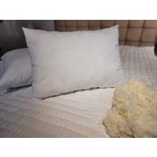 Kardelen Yorgan Merinos Kuzu Yünü Dolgulu Yastık 50  x  70  cm  Ebat , 1100 Gram