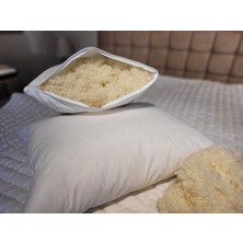 Kardelen Yorgan Merinos Kuzu Yünü Dolgulu Yastık 50  x  70  cm  Ebat , 1100 Gram