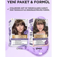 L'Oréal Paris L’Oréal Paris Excellence Cool Creme SaçBoyası – 6.11 Ekstra Küllü Koyu Kumral