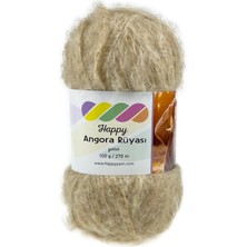 Kürkçü Han Happy Yarn Angora Rüyası 100GR 270M El Örgü Ipi AR014