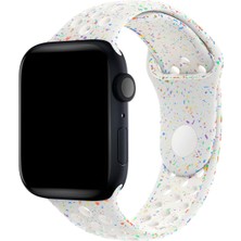 Nettech Apple Watch Seri 40/38 mm Uyumlu Silikon Kordon
