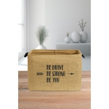Rope Home Oyuncak Düzenleyici Katlanır, Saklama Sepeti Organizer 22 x 30 x 18
