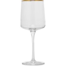 Renksiz Cam Ayaklı Su Bardağı 2'li 320 ml