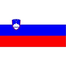 Tezzgelsin Slovenya Gönder Bayrağı  100X150 Cm.