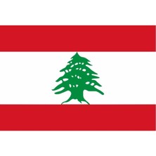 Tezzgelsin Lübnan Gönder Bayrağı  100X150 Cm.