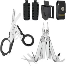 Leatherman Raptor Rescue Makas + Wave Plus Tool Hazırlık Seti