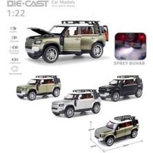 Melff Nessiworld HCL-510A Çek Bırak 1:22 Sesli ve Işıklı Buharlı Df Metal Jeep