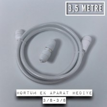 Nalbur Bakkal Tekne ve Karavan Duş Hortumu Seti Dış Duş Hortum Ek Aparatı 3/8-3/8