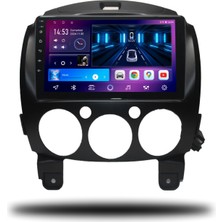 Carplayer Mazda 2 2009-2013 Uyumlu Android Multimedya 4gb Ram 64GB Hafıza
