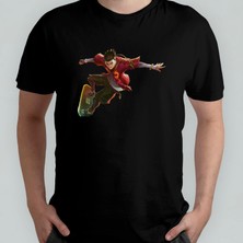 Pixxa Mobile Legends Chou Stun %100 Pamuklu Bisiklet Yaka T-Shirt Model 1