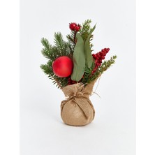 Dekoratif Yapay Kokina Çiçeği  Yılbaşı Süsü