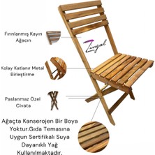 Balkon Bahçe Mutfak 3'lü Bistro Set Katlanır 2 Sandalye 1 Masa