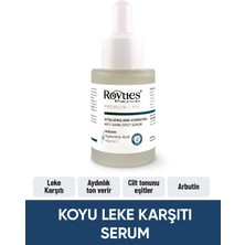 Koyu Leke Giderici Aydınlatıcı Serum (Arbutin + Hyalüronik Asit + Vitamin C)