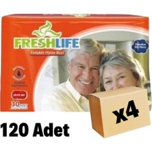 Freshlife 4'lü Large Yetişkin Hasta Bezi 30x4 120 Adet