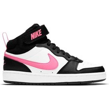 Court Borough Mid 2 (Gs) Genç Günlük Ayakkabı CD7782-005 Siyah