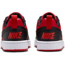 Nike Court Borough Low Recraft (Gs) Genç Günlük Ayakkabı Dv5456-600 Kırmızı