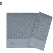 Aker Elegance Monogram Şal 1090100-951 Mint