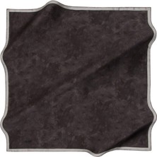 Aker Nostalji Sura Ipek Eşarp 7208-371 Füme