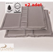 Bistro Serisi Katlanır Metal Masa Sandalye Seti Özellikleri: Antrasit Gri RAL7016 Kare: 61 x 61  cm