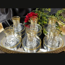 Çay Seti Heybelı Altın Agız Bant 1456 Sırmıne