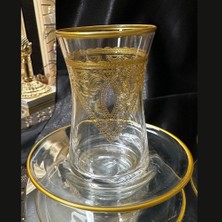 Çay Seti Heybelı Altın Agız Bant 1456 Sırmıne