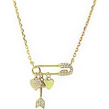 Masaliko Şans Gümüş Kolye KL2237, 925 Ayar Gümüş