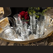 Çay Seti Heybelı Pantolu. 5478 - Gul 160 cc