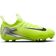 Nike Jr Zoom Vapor 16 Academy Fg/Mg Yeşil Çocuk Krampon Erkek Çocuk İçin Hafif ve Dayanıklı Fq8392-700