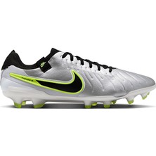 Nike Tiempo Legend 10 Pro Erkek Çim Zemin Kramponu DV4333-001 Gri