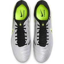 Nike Tiempo Legend 10 Pro Erkek Çim Zemin Kramponu DV4333-001 Gri