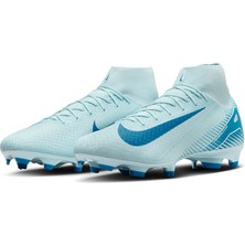 Nike Mercurial Superfly 10 Academy Fg/mg Erkek Çim Zemin Kramponu FQ1456-400 Mavi