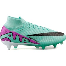 Nike Mercurial Zoom Superfly 9 Elite Sg Proac Erkek Islak / Yumuşak Çim Zemin Kramponu DJ5166-300 Yeşil