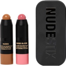 Pink Blush & Nude Bronze - Mini Krem ​​stick Ikilisi