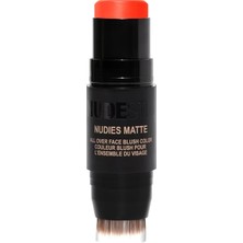 Nudies Matte Blush - Çift Uçlu Blush Stick Picante (7 G)