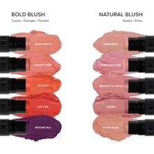 Nudies Matte Blush - Çift Uçlu Blush Stick Picante (7 G)