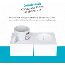 Smile Baskılı  Porselen Kupa Kahve Mug Bardak