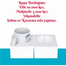 Smile Baskılı  Porselen Kupa Kahve Mug Bardak