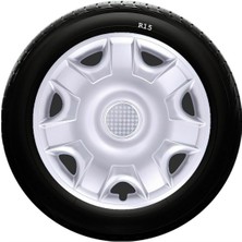 Sjs Sks Toyota Jant Kapağı 15 Inc Kırılmaz 1 Takım 4 Adet NO:301