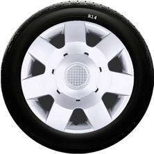 Sjs Sks Fiat Jant Kapağı 14 Inc Kırılmaz 1 Takım 4 Adet NO:219