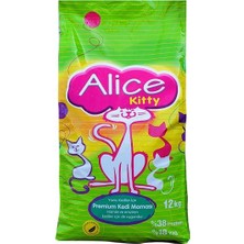 Alice Kitty Tavuklu Yavru Kedi Maması 12 kg