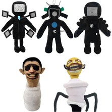 Adet Skibidi Tuvalet Oyuncak Peluş, Konuşmacı Peluş, Çocuklar ve Koleksiyoncular Için Peluş, Skibidi Tuvalet Oyuncak Peluş Konuşmacı Peluş (Yurt Dışından)